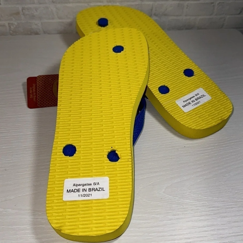 Havaianas Simpsons TV Family Pop Art Abstract Cartoon Beach Flip Flop Sandals